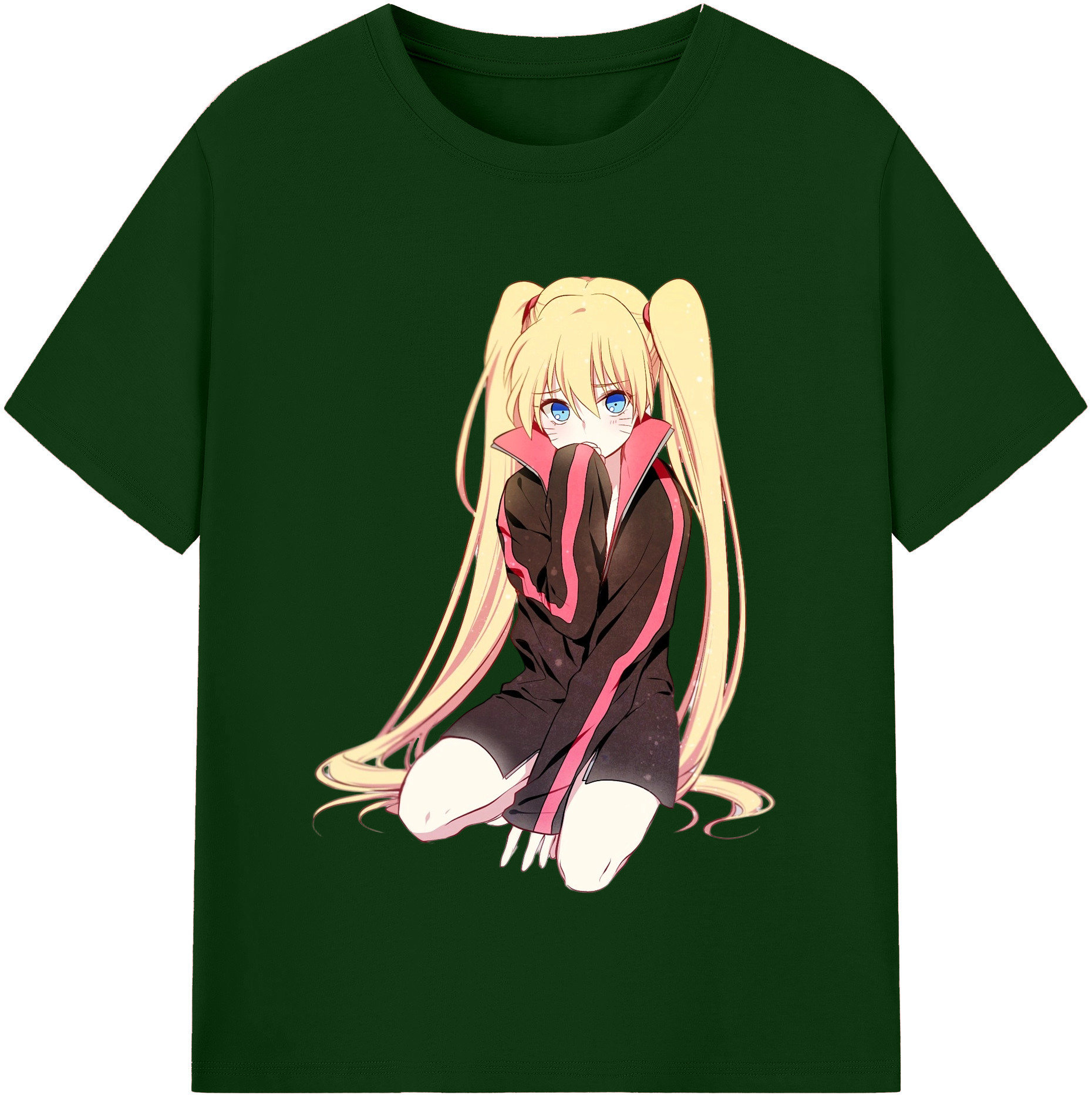 （画像用） NARUTO -ナルト- うずまき ナルト Uzumaki Naruto 綿100％半袖Tシャツ（フロントプリント）
